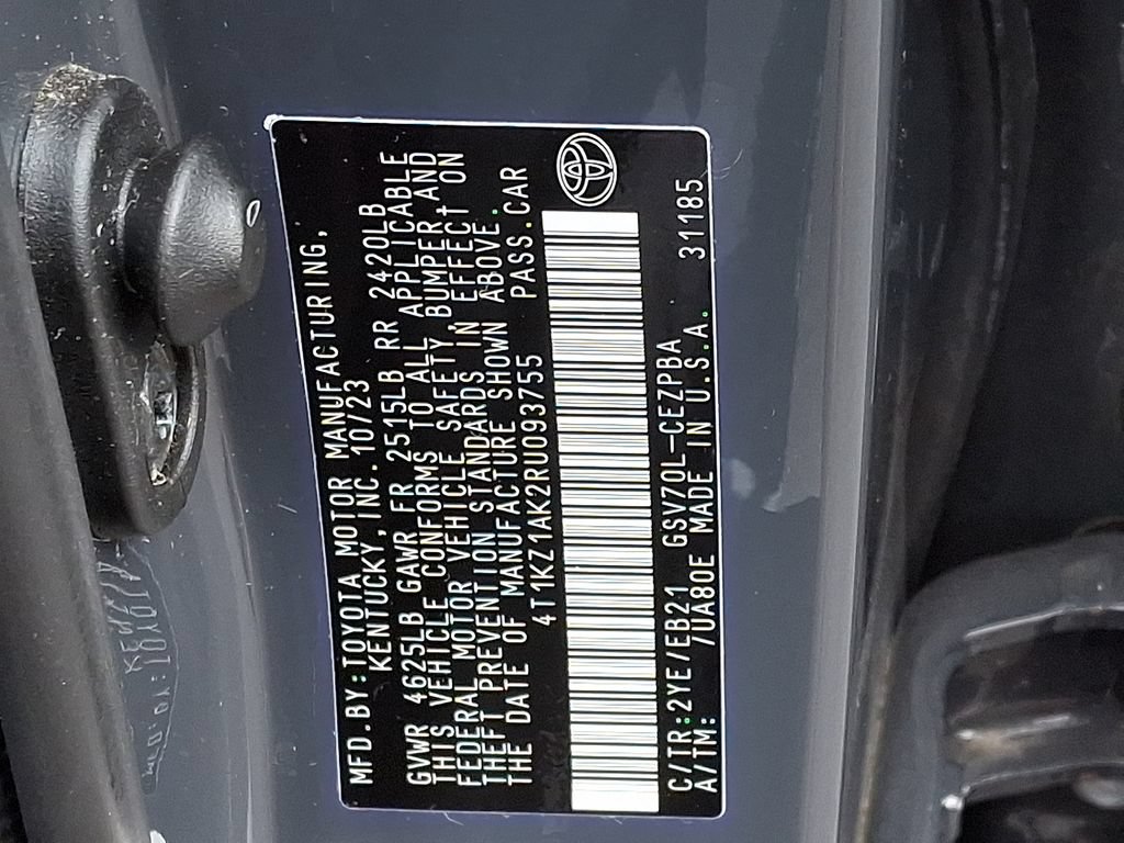 Certified 2024 Toyota Camry TRD FWD image 30