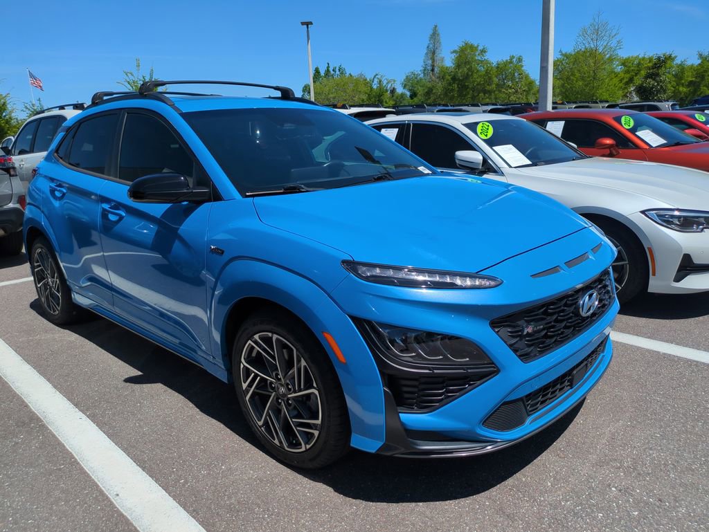 Used 2022 Hyundai Kona N Line w/ Tech Package image 2