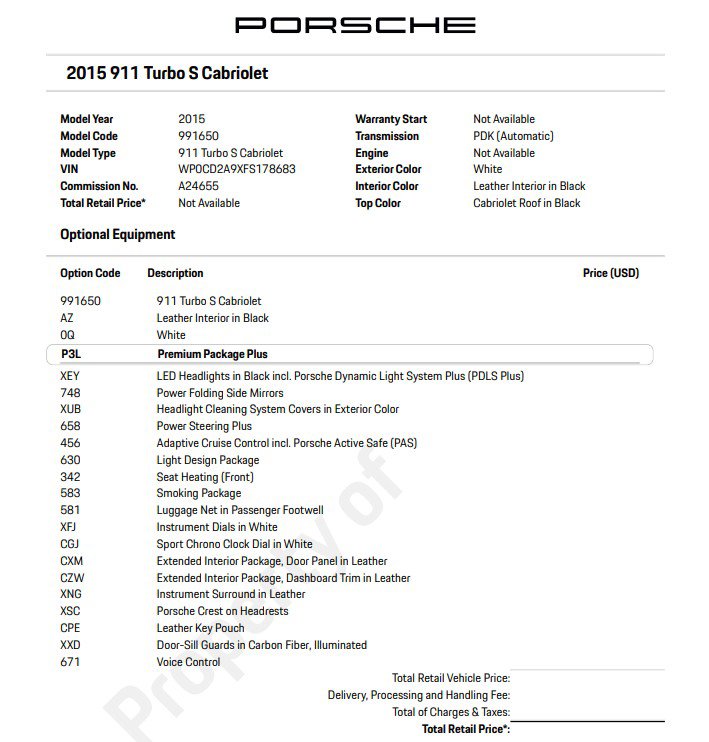 Certified 2015 Porsche 911 Turbo S image 9