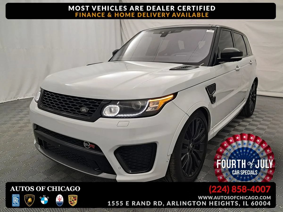 Used 2017 Land Rover Range Rover Sport SVR AWD/4WD image 1