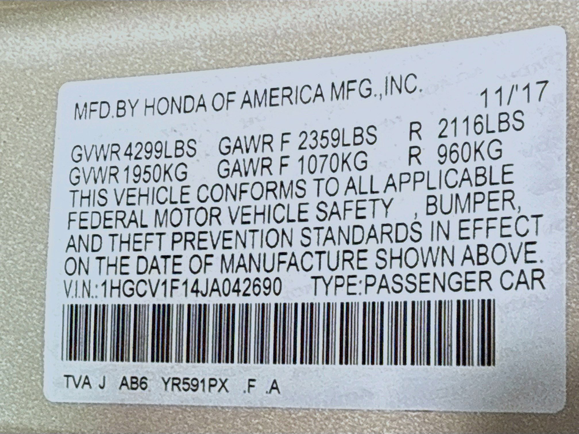 Used 2018 Honda Accord LX image 40