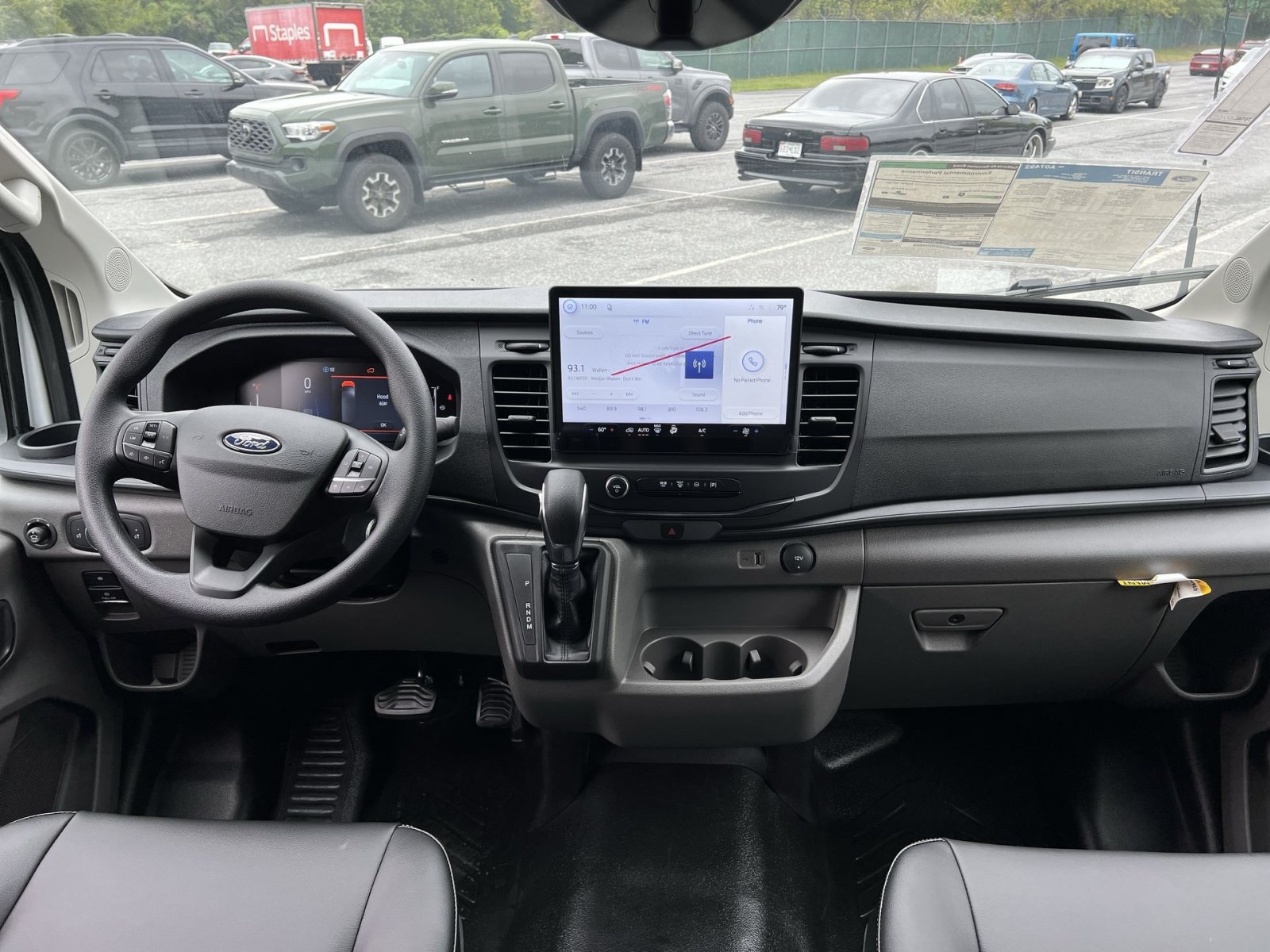 New 2027 Ford Transit 250 Low Roof w/ Load Area Protection Package RWD image 22