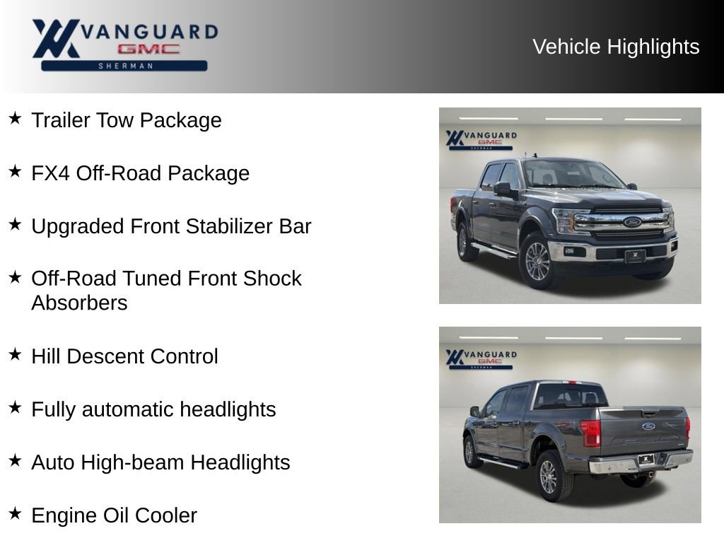 Used 2019 Ford F150 Lariat w/ Equipment Group 501A Mid image 11