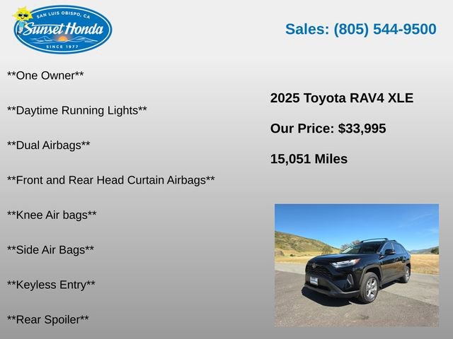 Used 2025 Toyota RAV4 XLE FWD image 10
