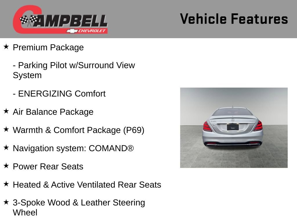 Used 2020 Mercedes-Benz S 450 4MATIC Sedan image 21