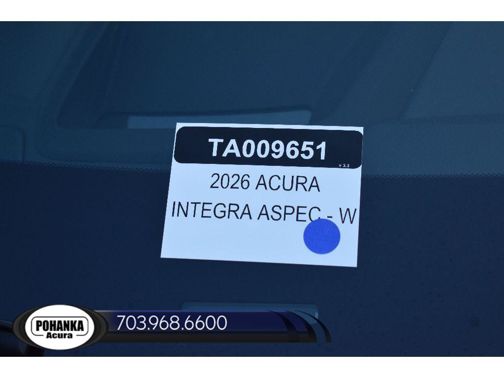 New 2026 Acura Integra A-Spec FWD image 36