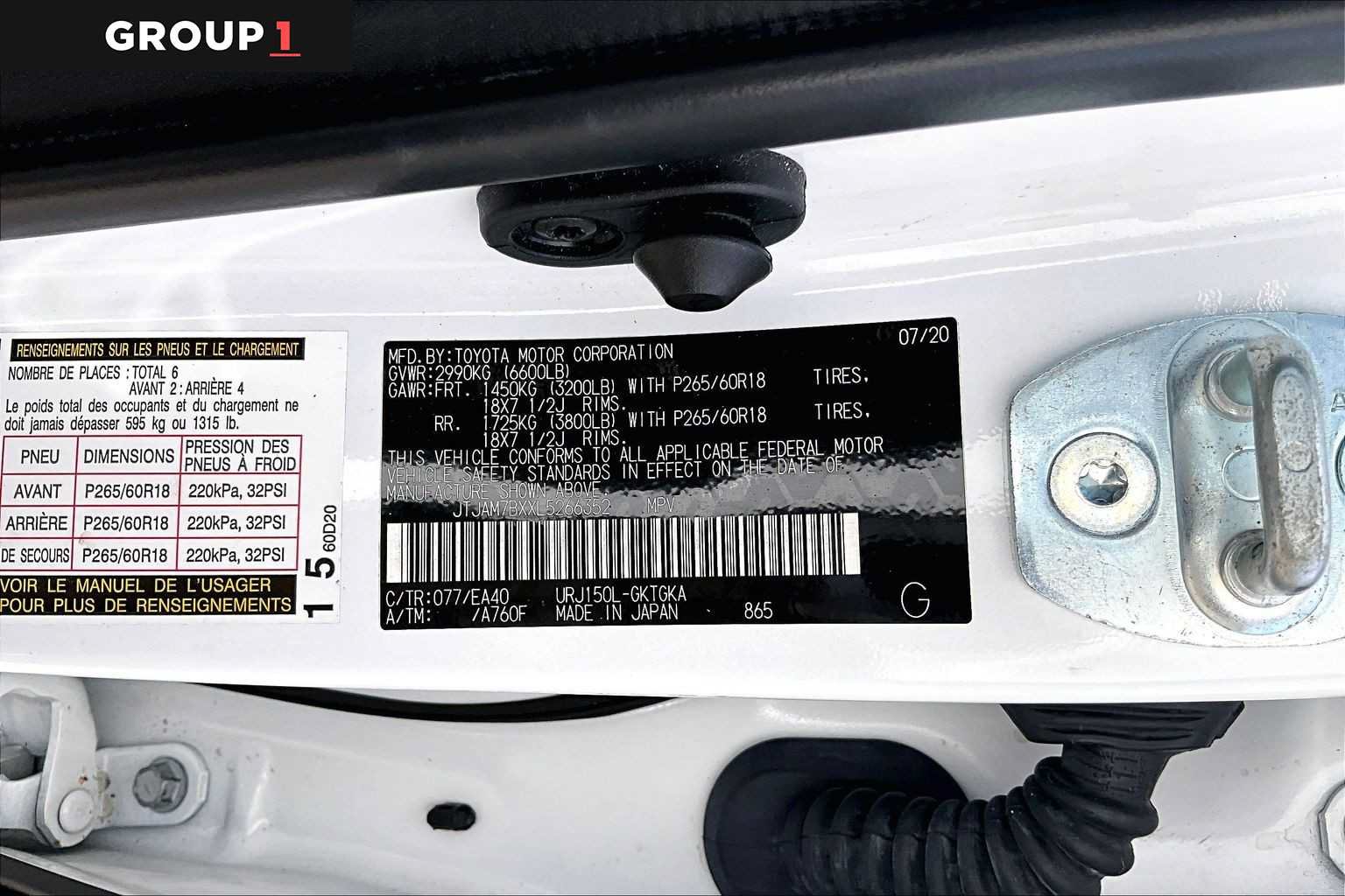 Certified 2020 Lexus GX 460 Premium AWD/4WD image 34