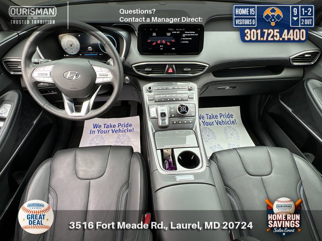 Certified 2021 Hyundai Santa Fe Calligraphy w/ Cargo Package AWD/4WD image 16