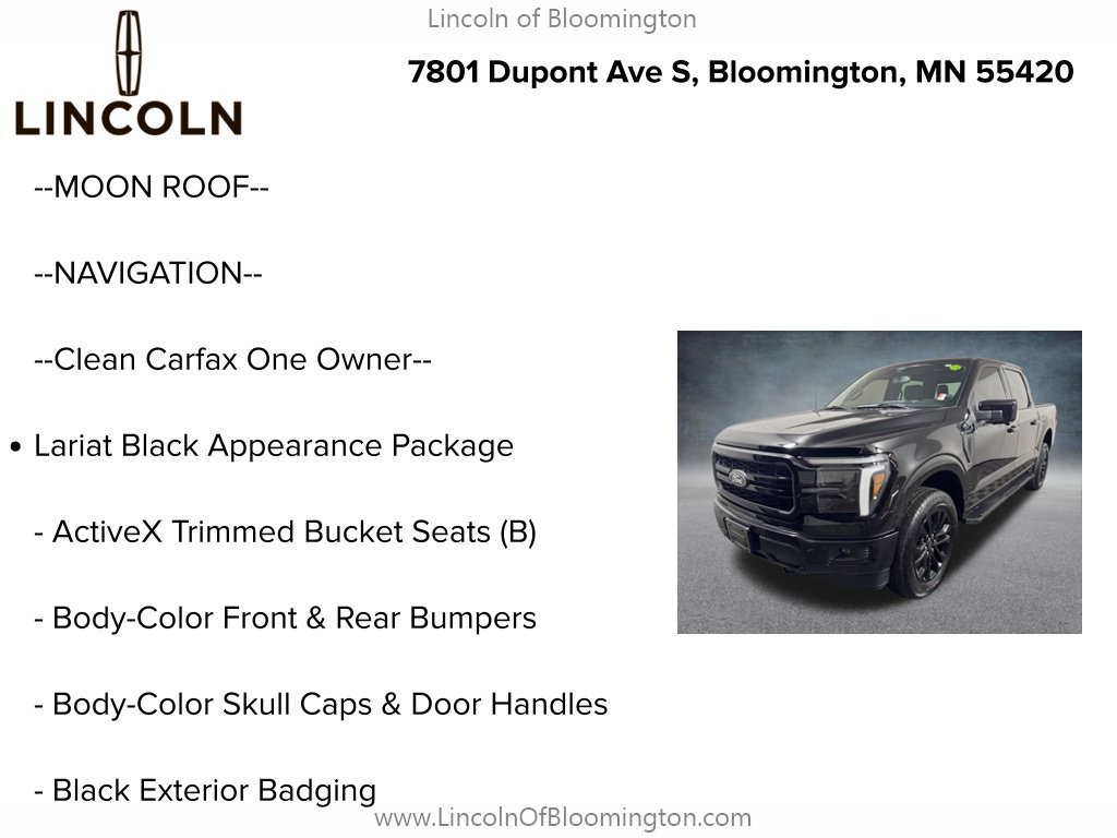 Used 2025 Ford F150 Lariat AWD/4WD image 5