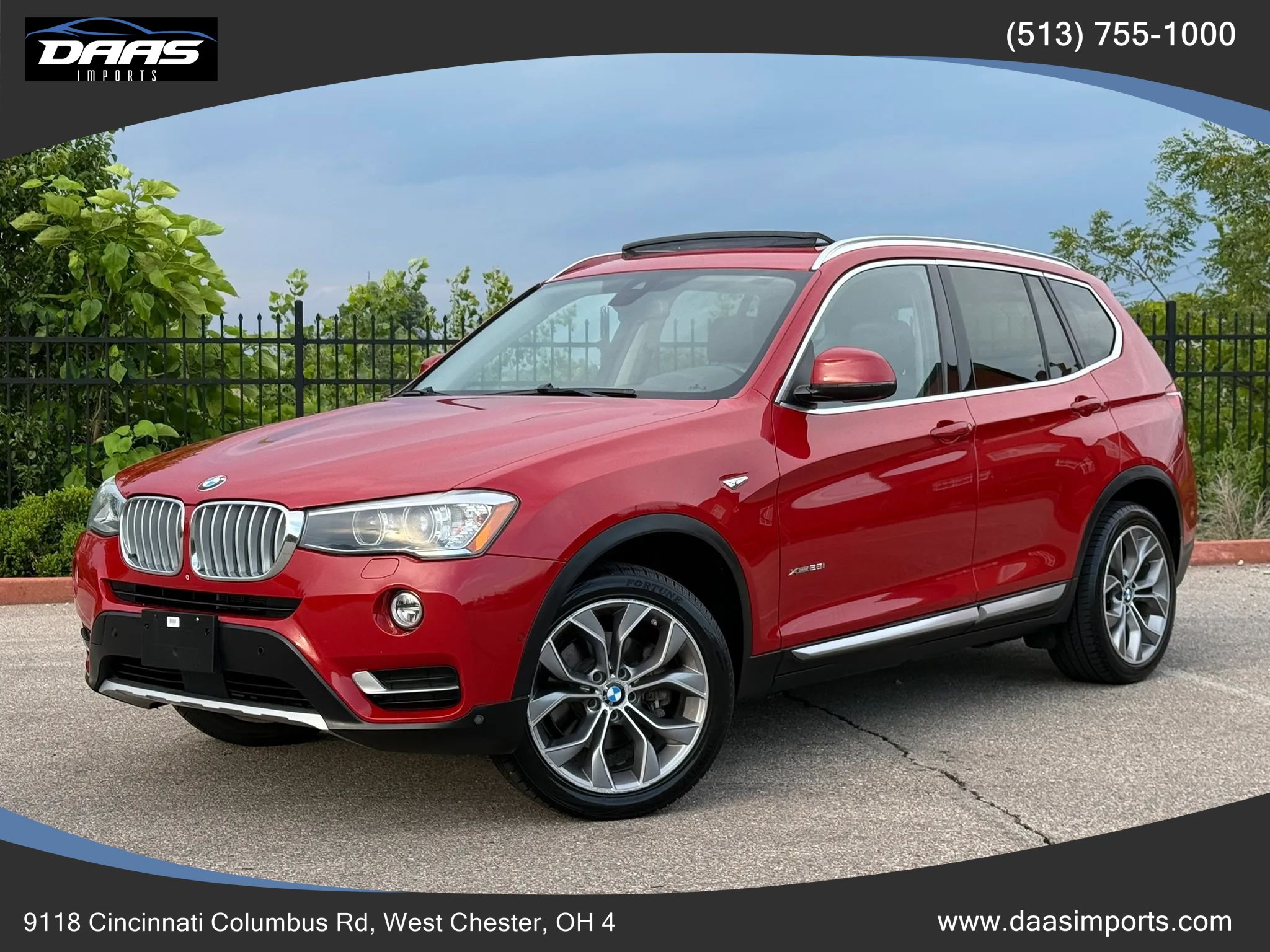 Used 2016 BMW X3 xDrive28i AWD/4WD image 1