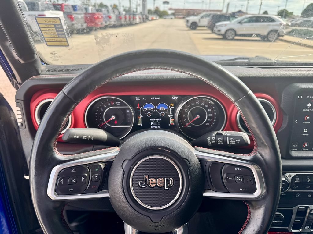 Used 2019 Jeep Wrangler Unlimited Rubicon w/ Uconnect 4C Nav & Sound Group AWD/4WD image 19