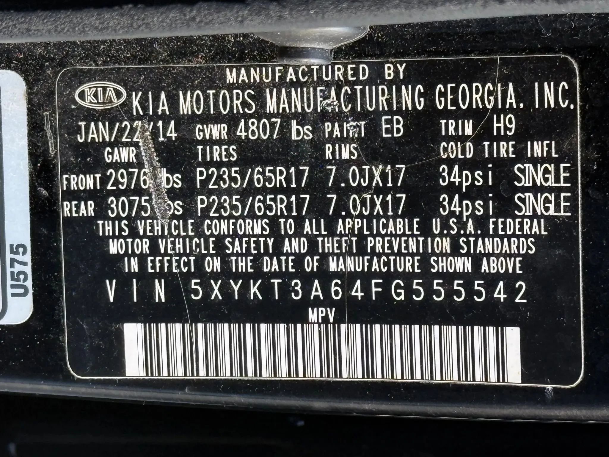 Used 2015 Kia Sorento LX image 28