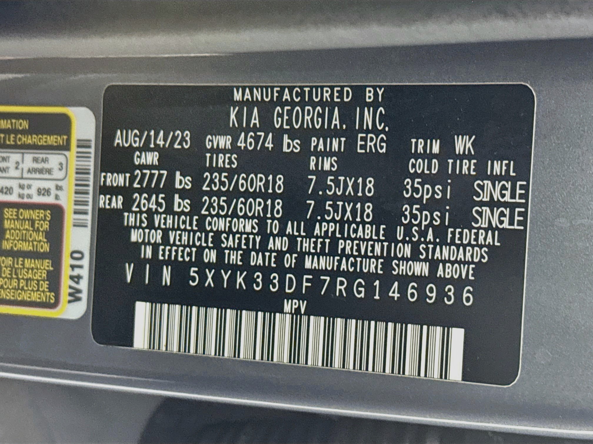 Used 2024 Kia Sportage EX FWD image 68