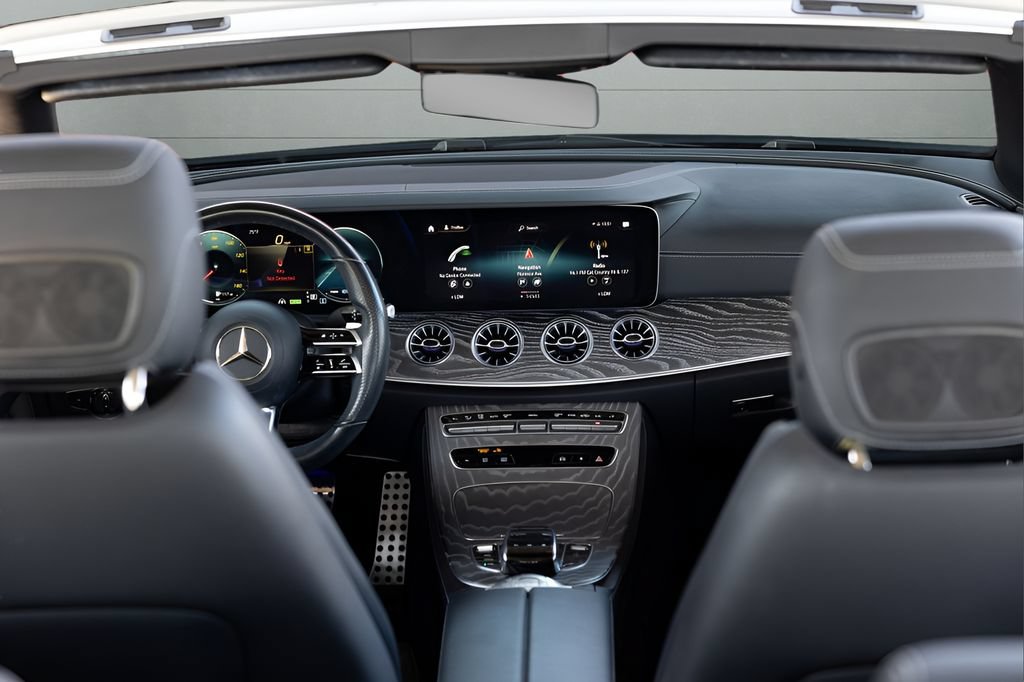 Used 2021 Mercedes-Benz E 450 4MATIC Cabriolet w/ AMG Line image 69