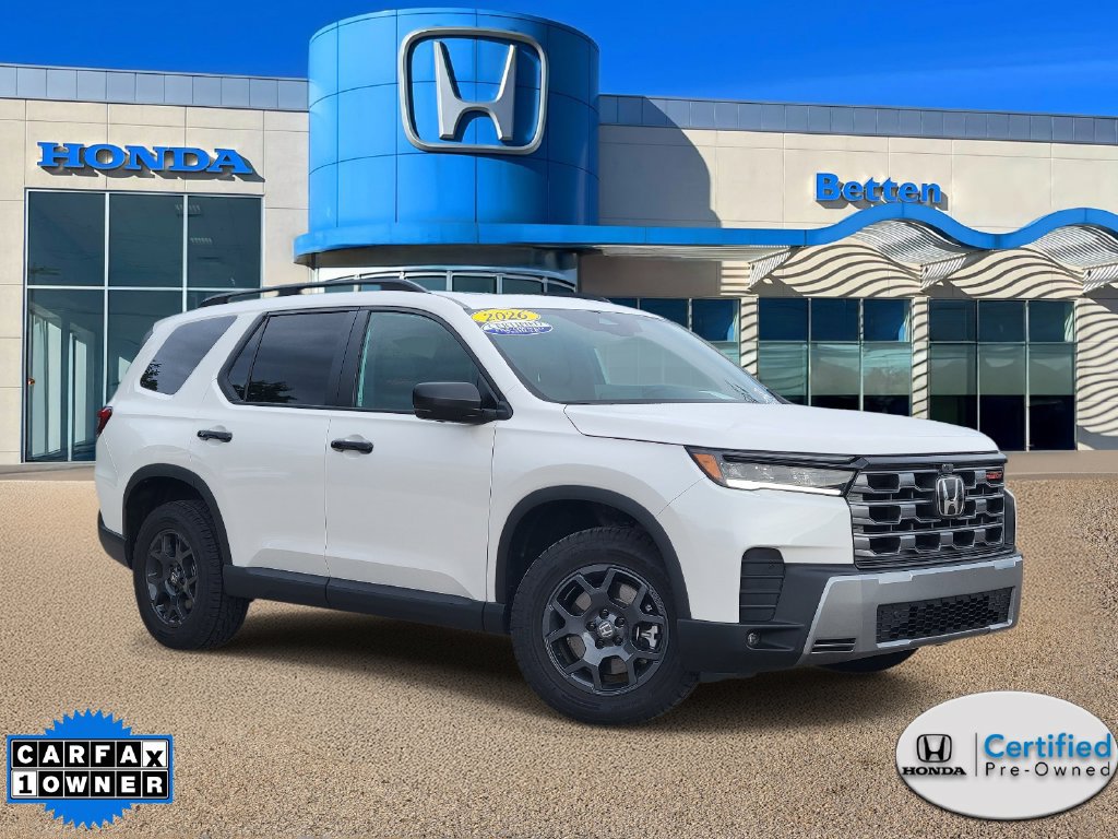 Certified 2026 Honda Pilot TrailSport
