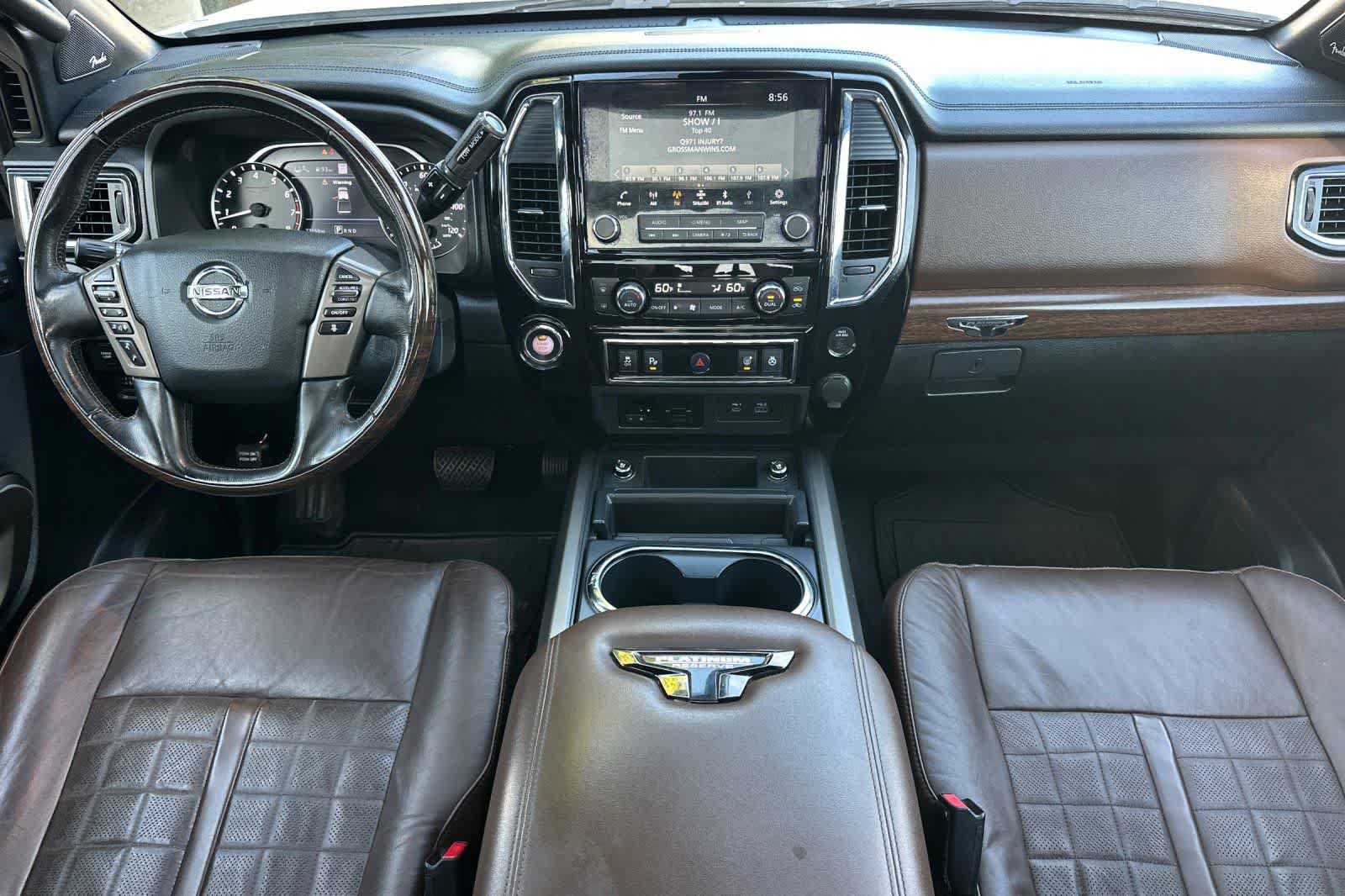 Used 2021 Nissan Titan Platinum Reserve w/ Moonroof Package RWD image 4