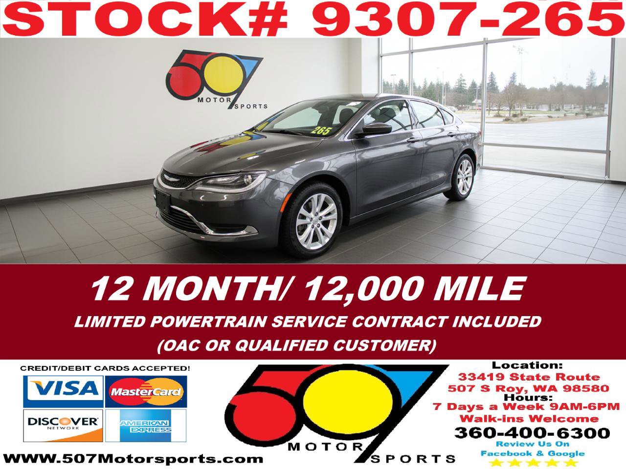Used 2016 Chrysler 200 Limited image 1