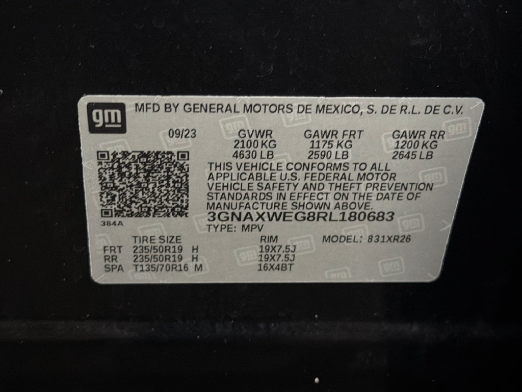 Used 2024 Chevrolet Equinox RS AWD/4WD image 35
