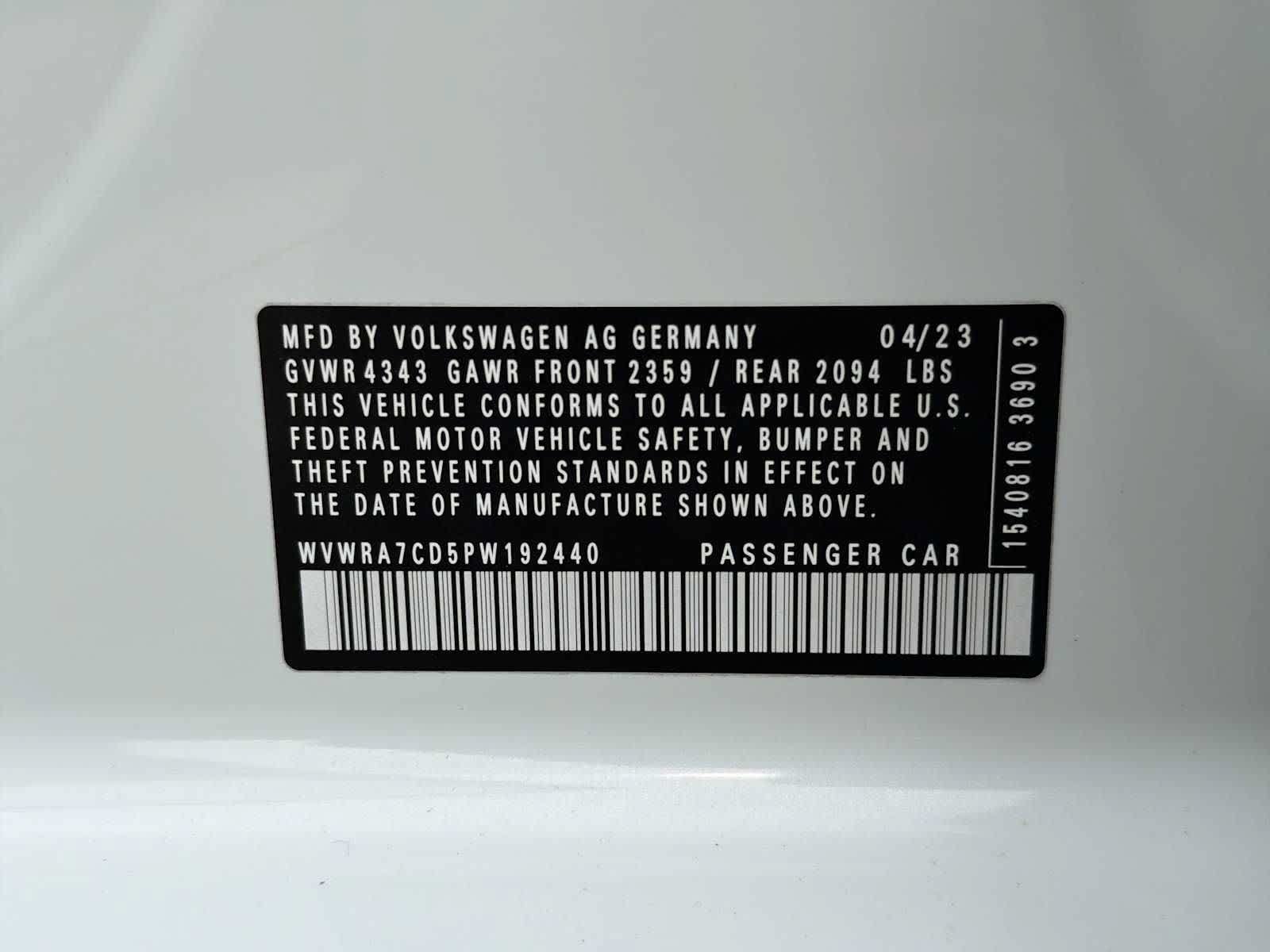 Used 2023 Volkswagen GTI SE FWD image 31