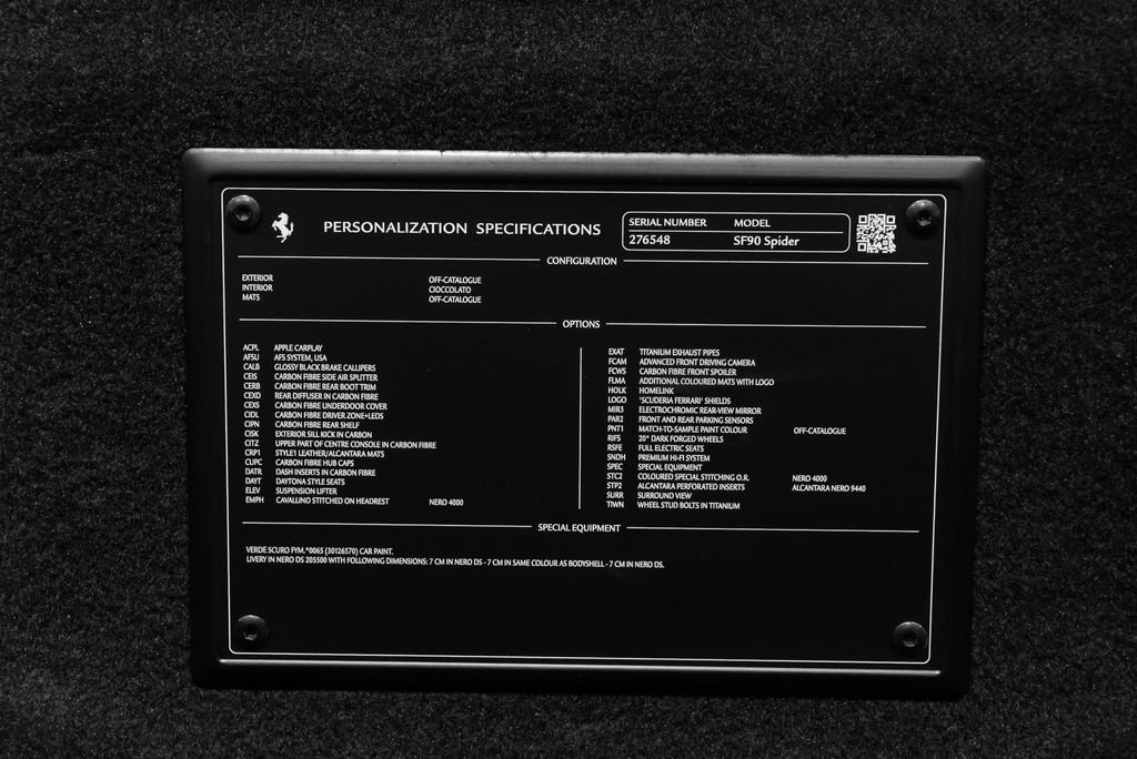 Certified 2022 Ferrari SF90 Spider AWD/4WD image 24