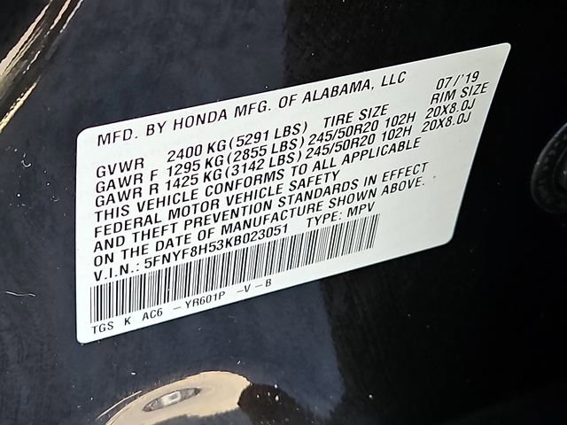 Used 2019 Honda Passport EX-L image 27