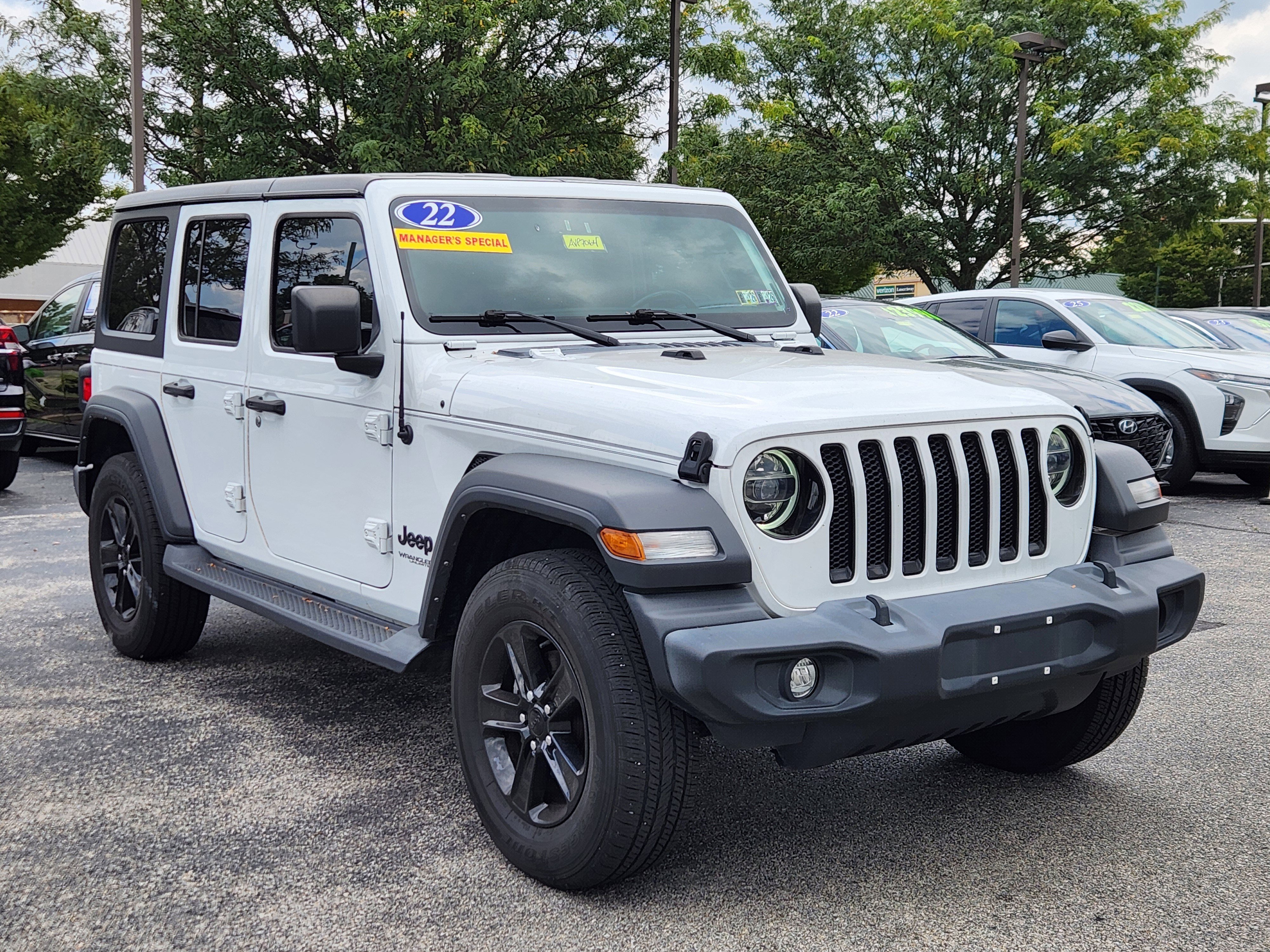 Used 2022 Jeep Wrangler Unlimited Sport