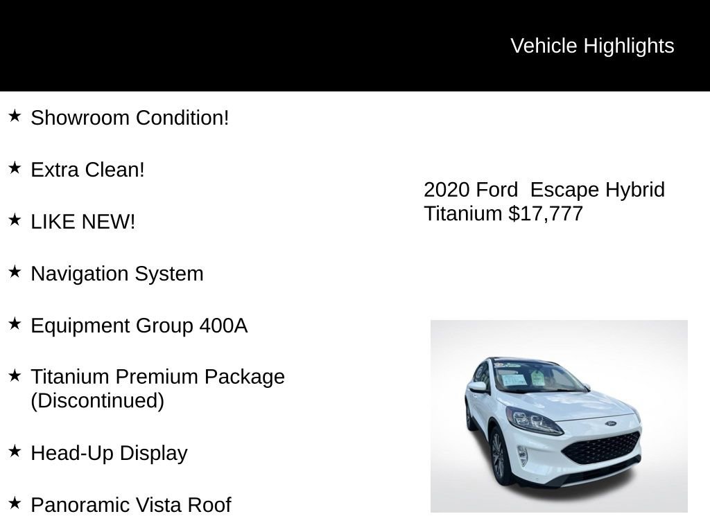 Used 2020 Ford Escape Titanium image 4