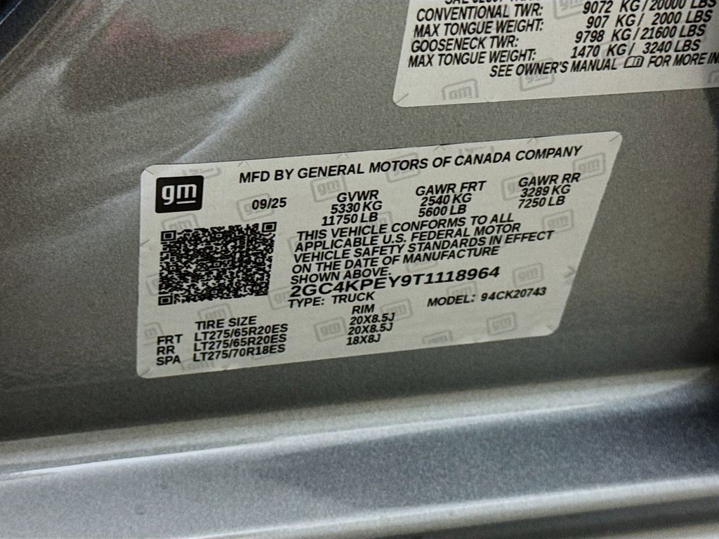 New 2026 Chevrolet Silverado 2500 LTZ w/ Trail Boss Package image 21