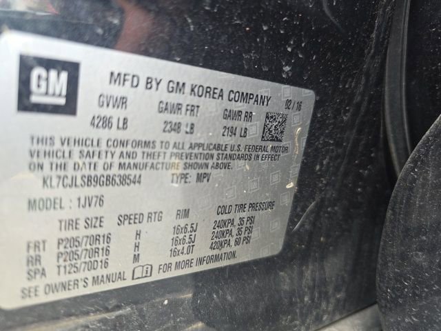 Used 2016 Chevrolet Trax LT w/ LT Convenience Package FWD image 11