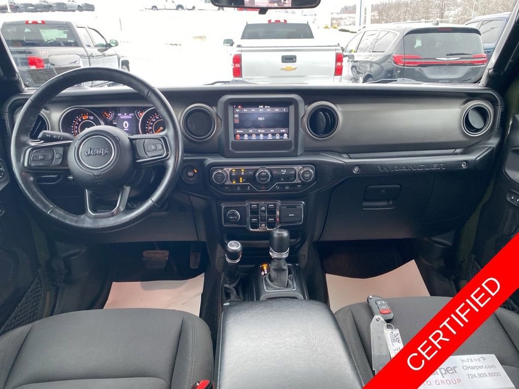 Certified 2022 Jeep Wrangler Unlimited Willys image 19
