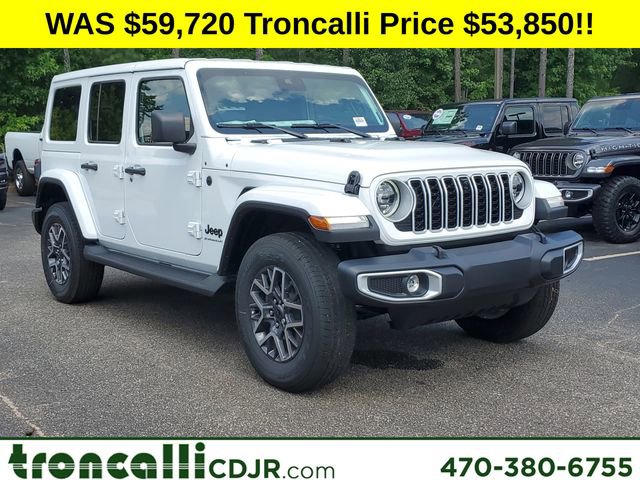 New 2025 Jeep Wrangler Unlimited Sahara