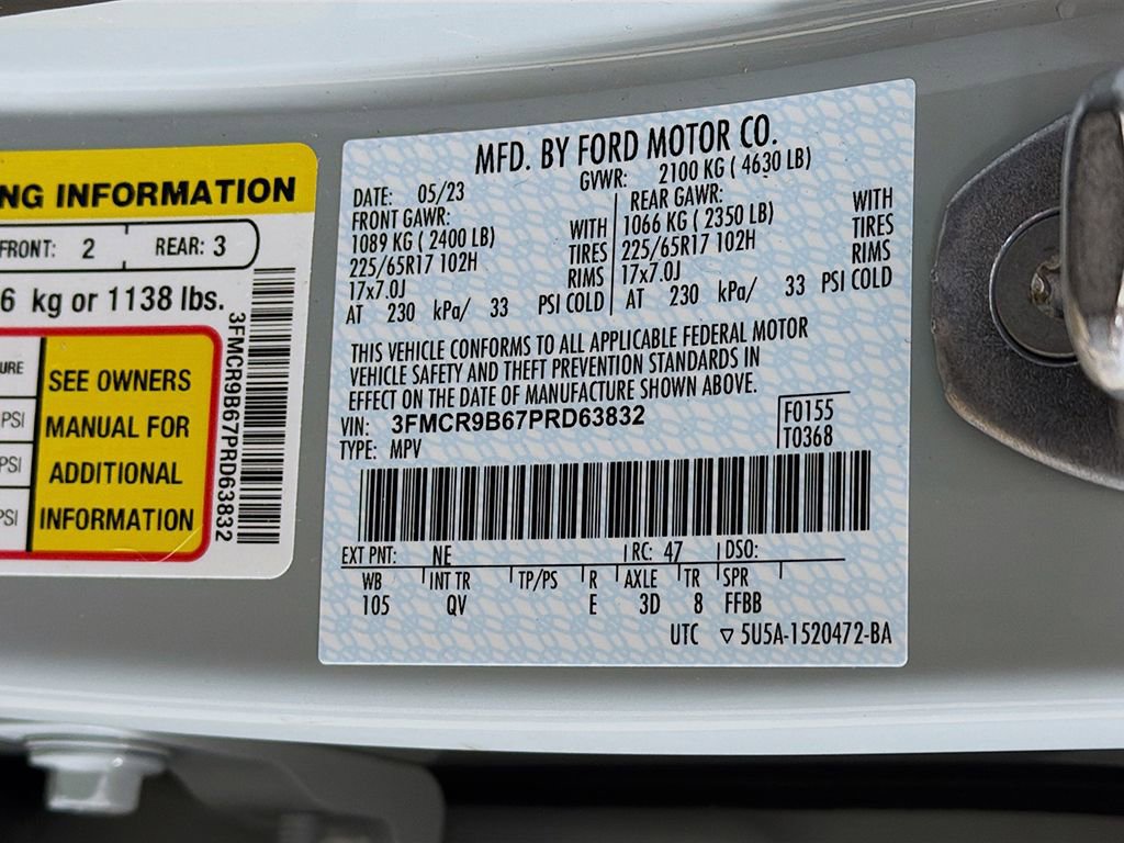 Used 2023 Ford Bronco Sport Big Bend AWD/4WD image 32