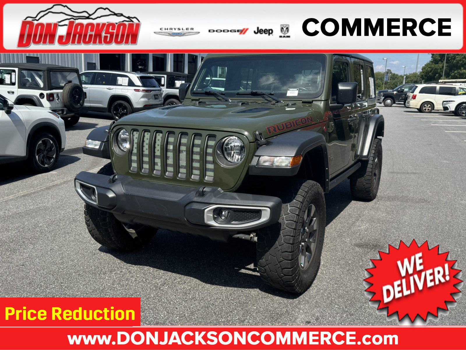 Used 2022 Jeep Wrangler Unlimited Rubicon AWD/4WD image 1
