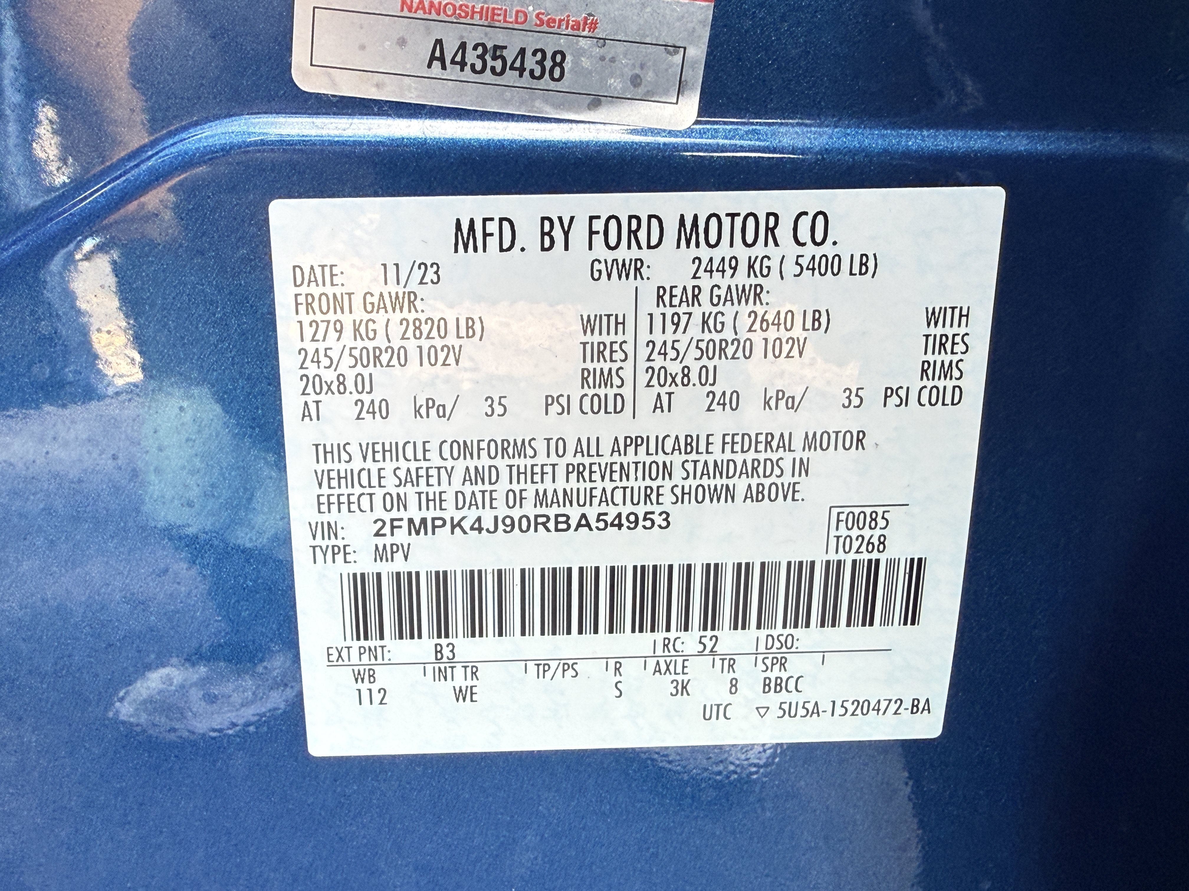 Used 2024 Ford Edge ST-Line AWD/4WD image 10