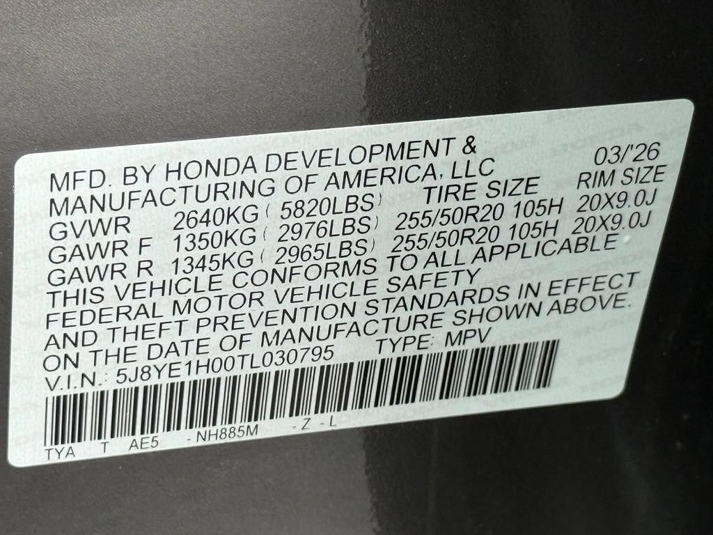 Certified 2026 Acura MDX A-Spec AWD/4WD image 27