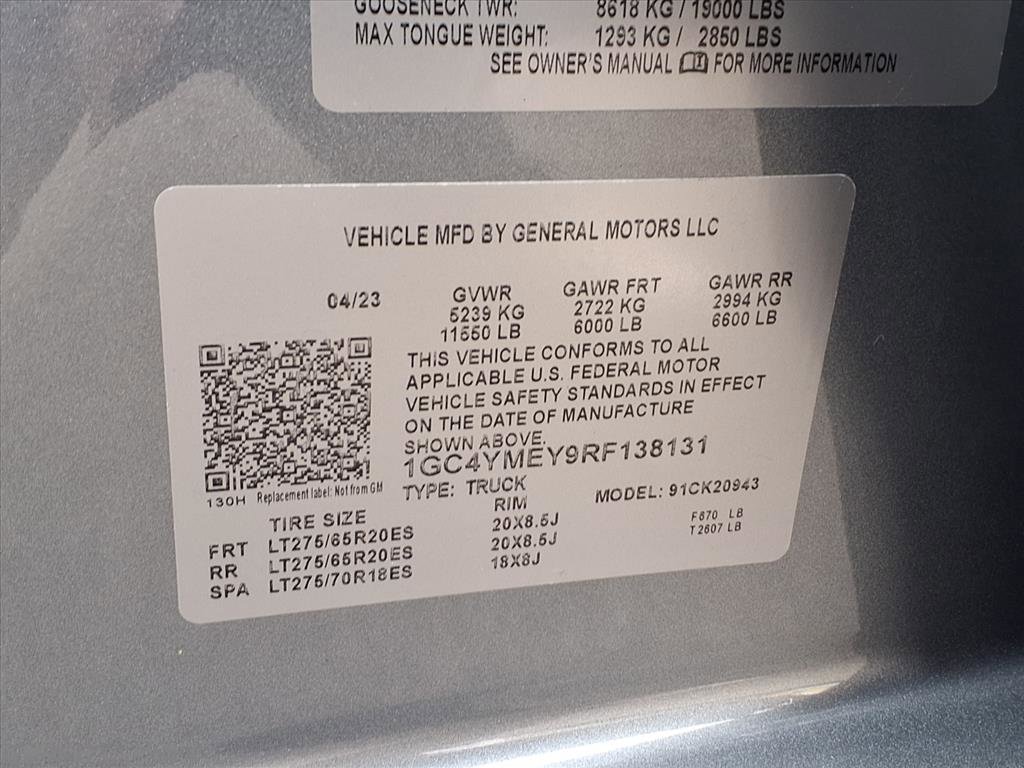 Certified 2024 Chevrolet Silverado 2500 Custom w/ Custom Value Package image 24