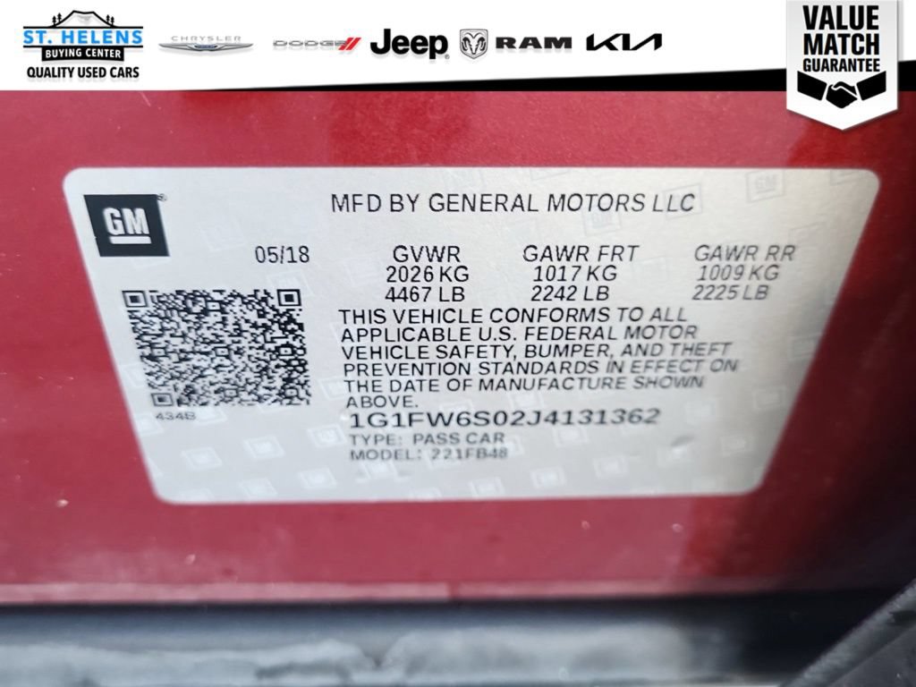 Used 2018 Chevrolet Bolt LT FWD image 11