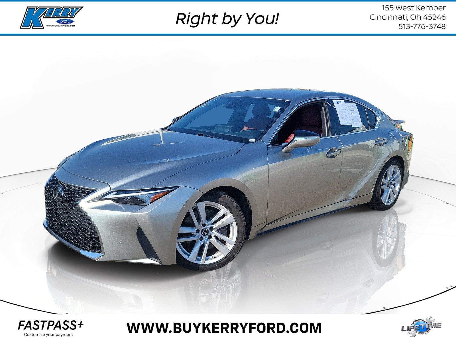 Used 2021 Lexus IS 300 w/ Accessory Package