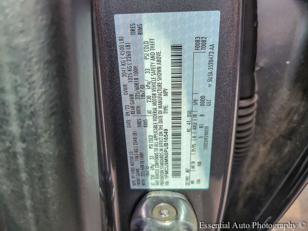 Used 2023 Ford Escape ST-Line w/ Tech Pack #1 image 28