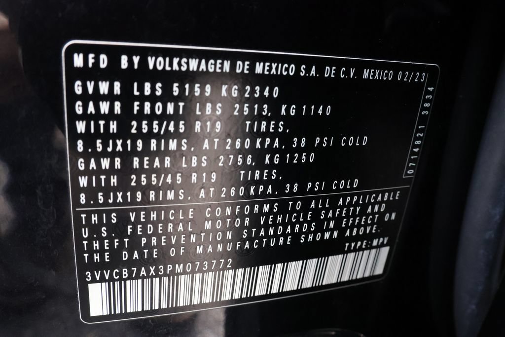 Used 2023 Volkswagen Tiguan SE R-Line FWD image 42