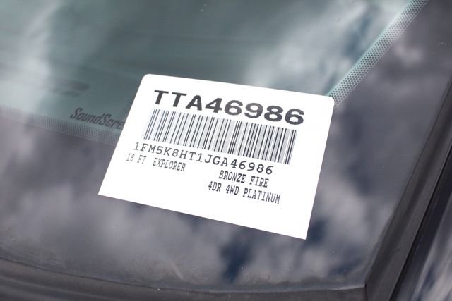Used 2018 Ford Explorer Platinum AWD/4WD image 39