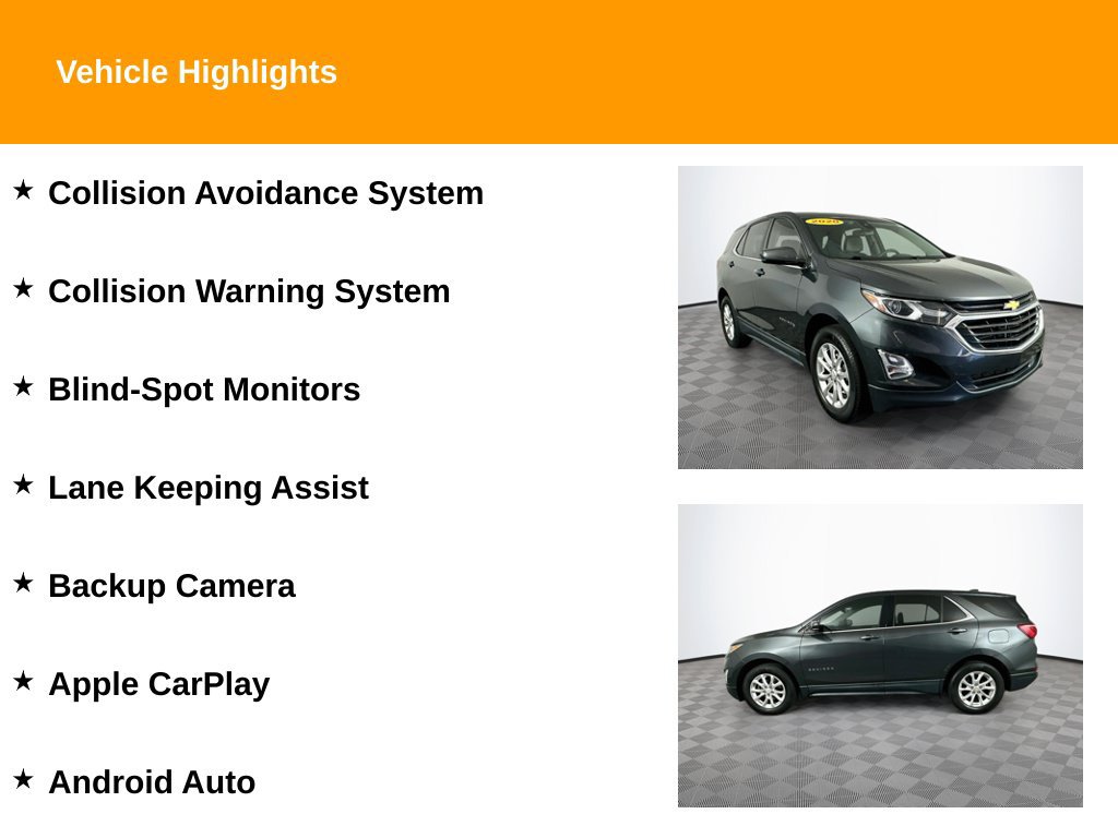 Used 2020 Chevrolet Equinox LT AWD/4WD image 2