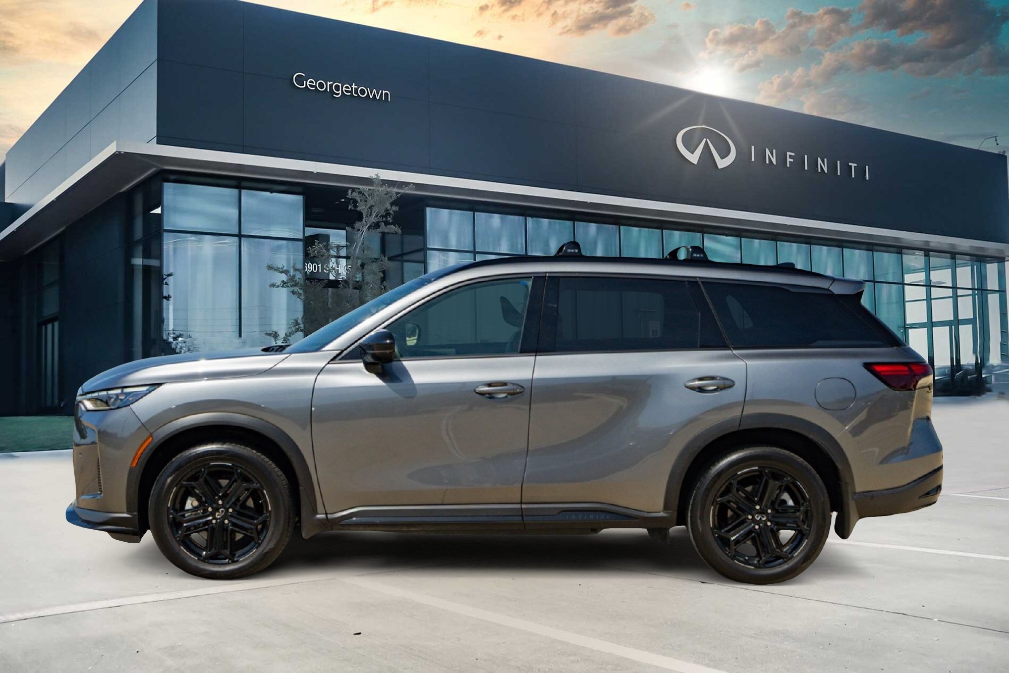 Certified 2026 INFINITI QX60 Sport w/ Dark Cargo Package AWD/4WD image 7
