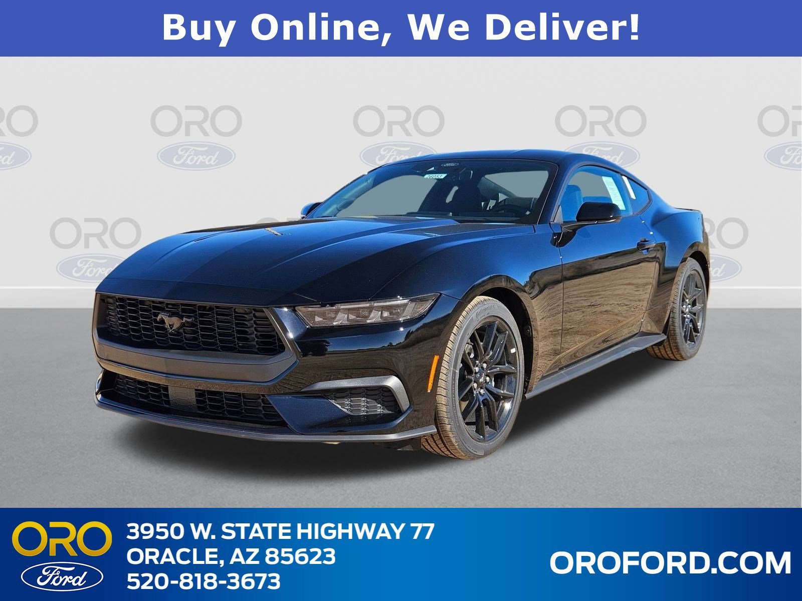 New 2026 Ford Mustang Coupe w/ Mustang Nite Pony Package image 1