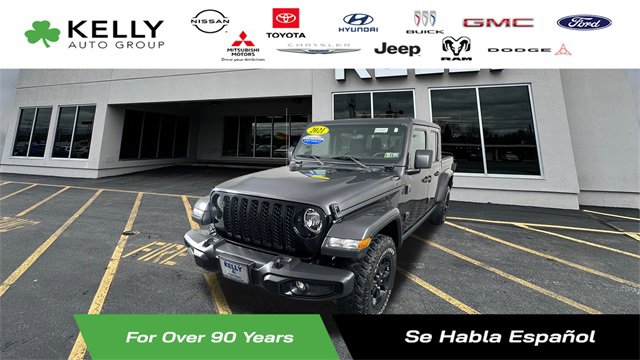 Certified 2021 Jeep Gladiator Willys