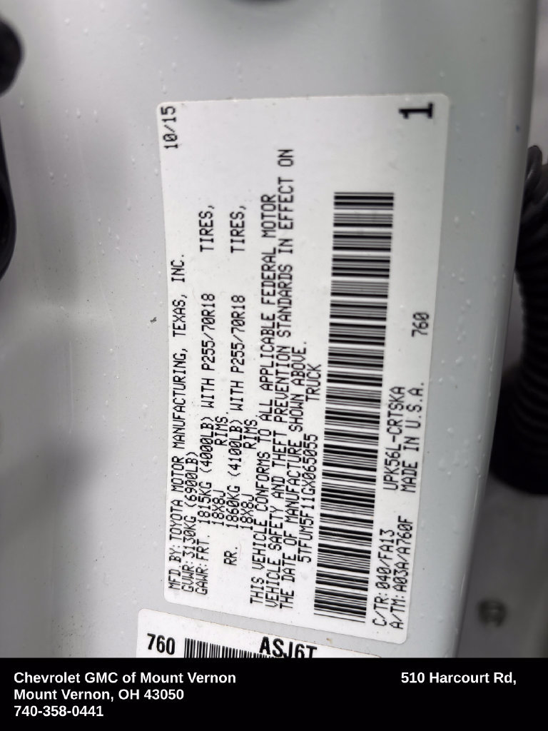 Used 2016 Toyota Tundra SR AWD/4WD image 30