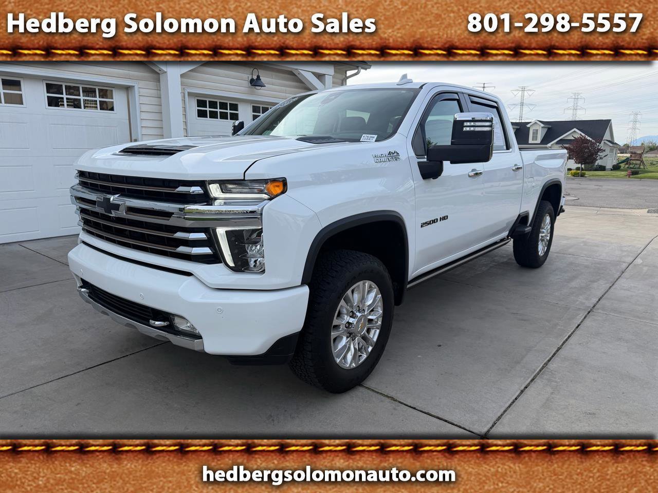 Used 2022 Chevrolet Silverado 2500 High Country w/ LPO, Dark Essentials Package AWD/4WD image 1
