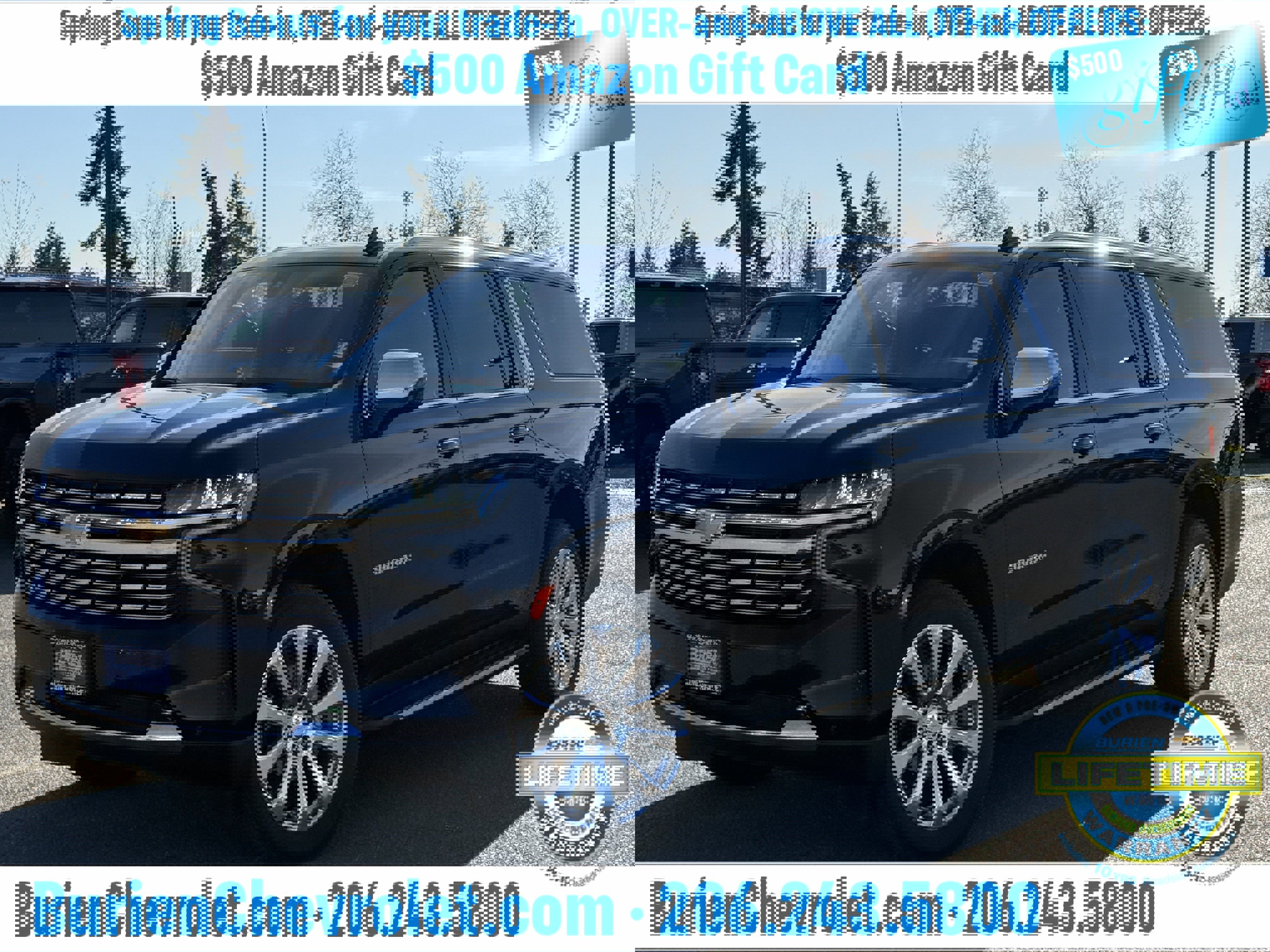 Used 2021 Chevrolet Suburban Premier w/ Premium Package