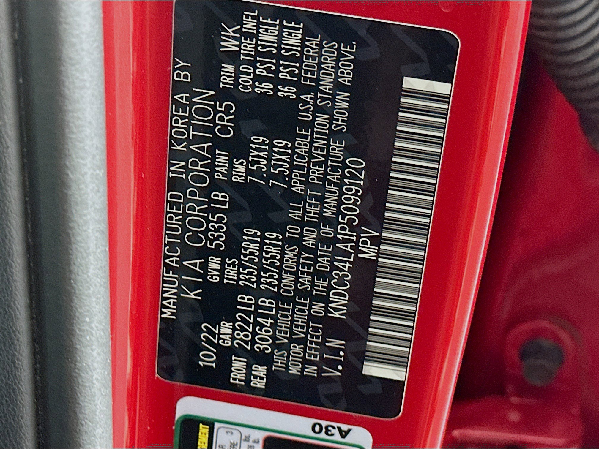 Used 2023 Kia EV6 Wind w/ Wind Technology Package image 12