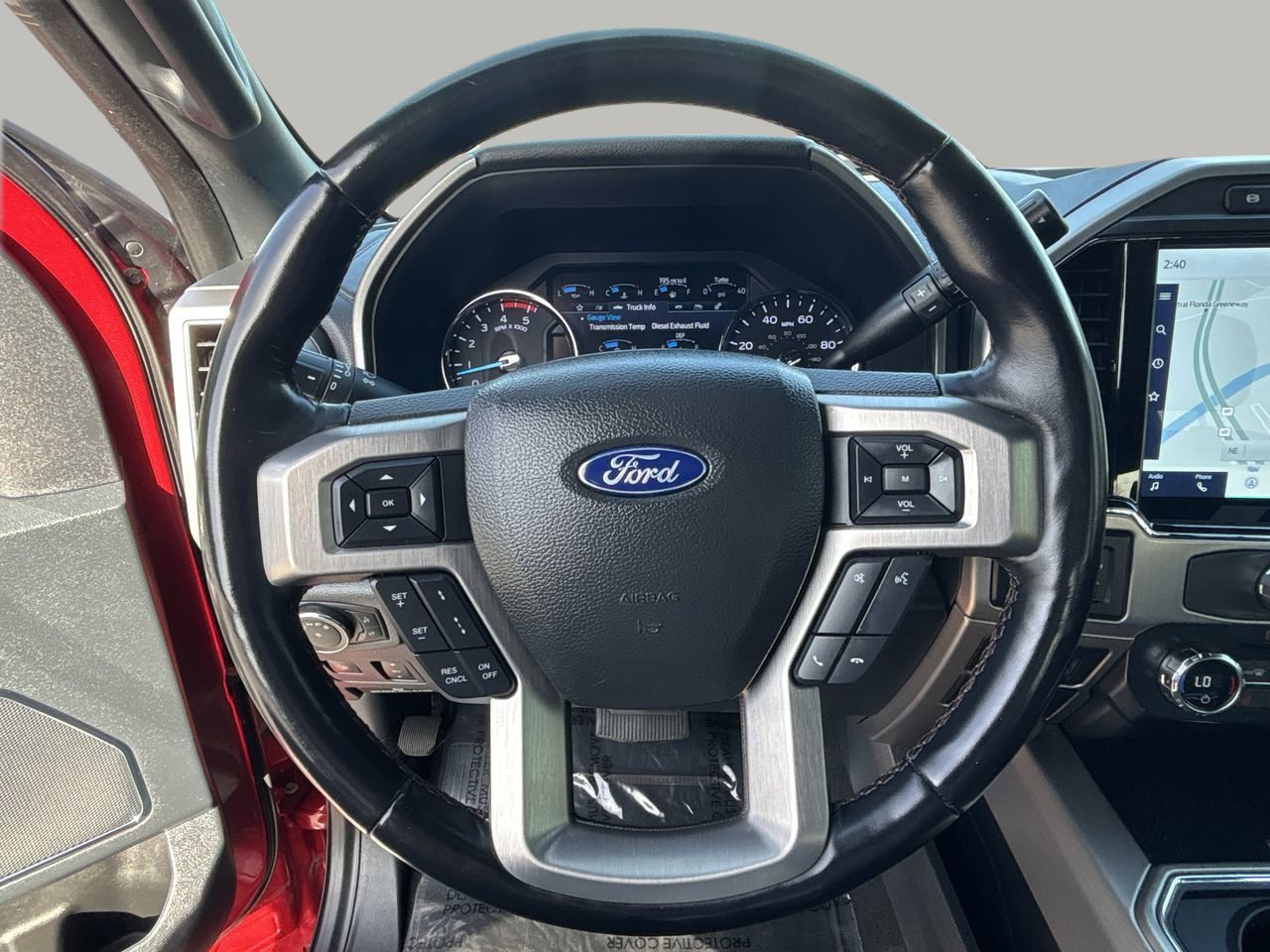 Used 2022 Ford F450 Platinum w/ FX4 Off-Road Package AWD/4WD image 23